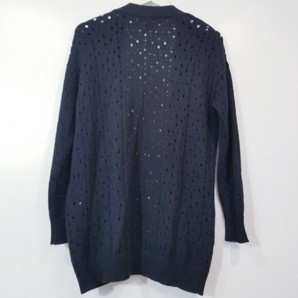 Cotton by Autumn Cashmere Knit Cardigan with Pockets - Picture 9 of 10